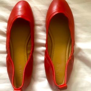 Get ready for Valentine’s Day in these brand new J Crew ballet flats.
